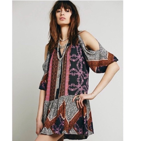 Free People Portobello Road Cold Shoulder Dress - Picture 10 of 10
